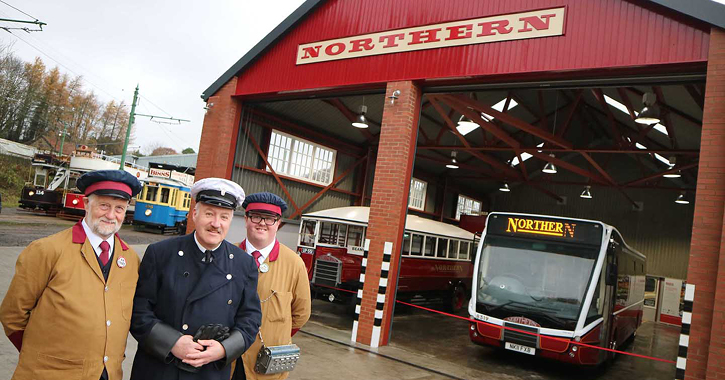 Beamish 1950s bus depo part of the remaking beamish project